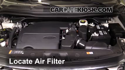 2017 Ford Explorer XLT 3.5L V6 Filtro de aire (motor) Cambio